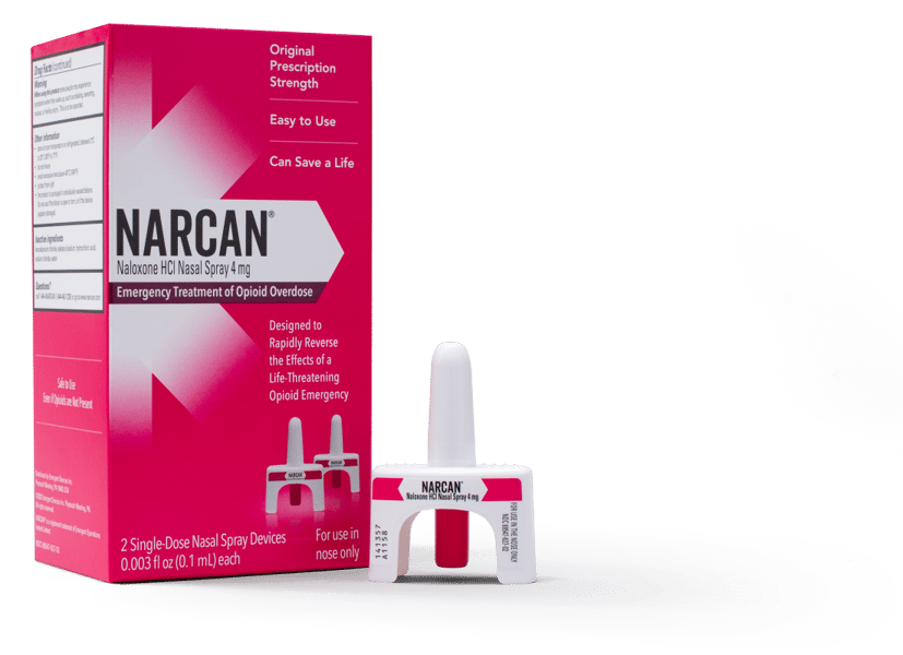 NARCAN® Nasal Spray otc box