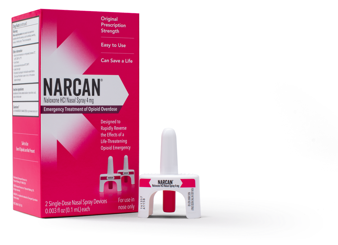 NARCAN® Nasal Spray otc box