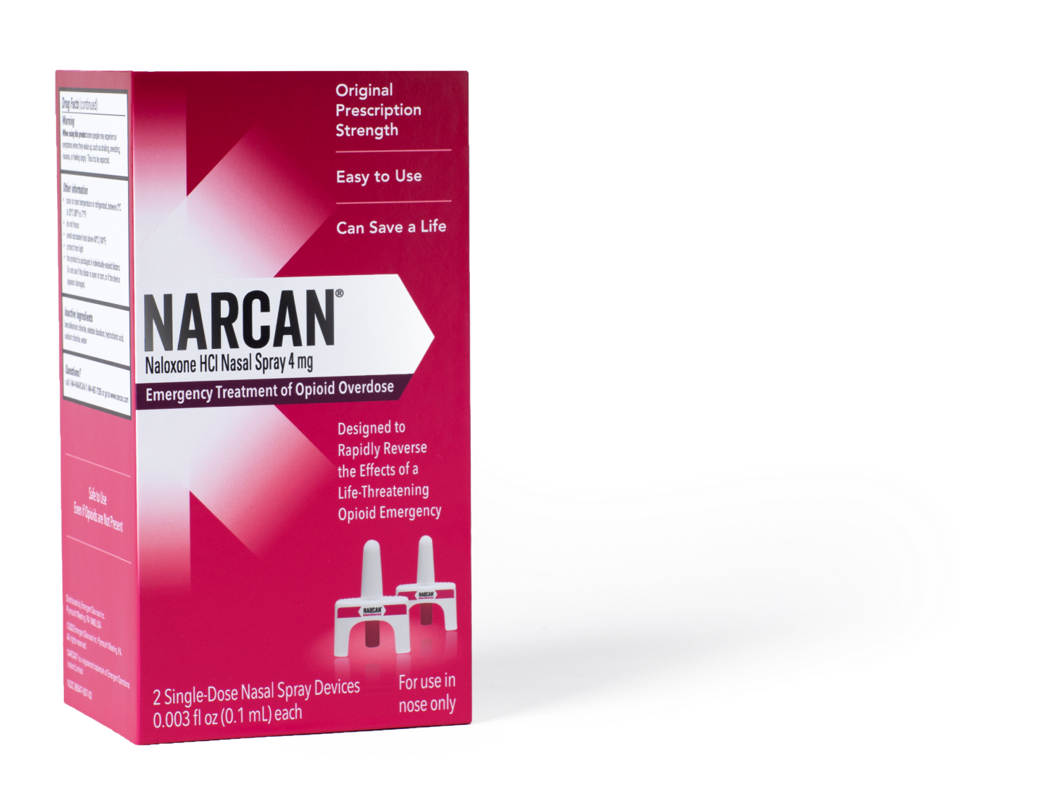 NARCAN® Nasal Spray in package