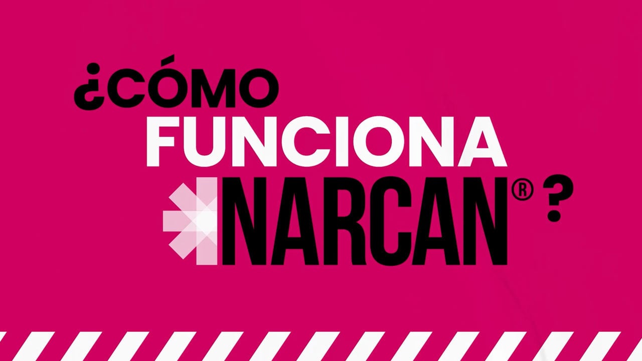 ¿Cómo funciona el aerosol nasal NARCAN®?