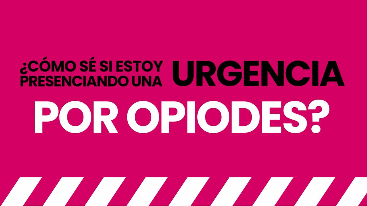 ¿Cómo sé si estoy presenciando una emergencia por opioides?