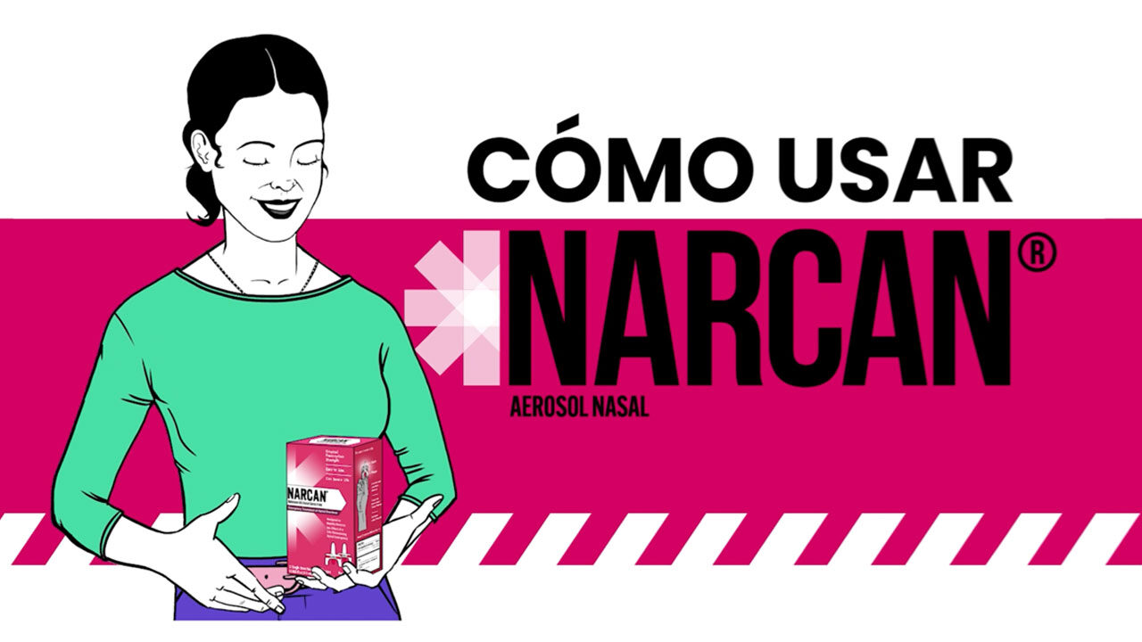 Cómo usar el aerosol Nasal NARCAN®